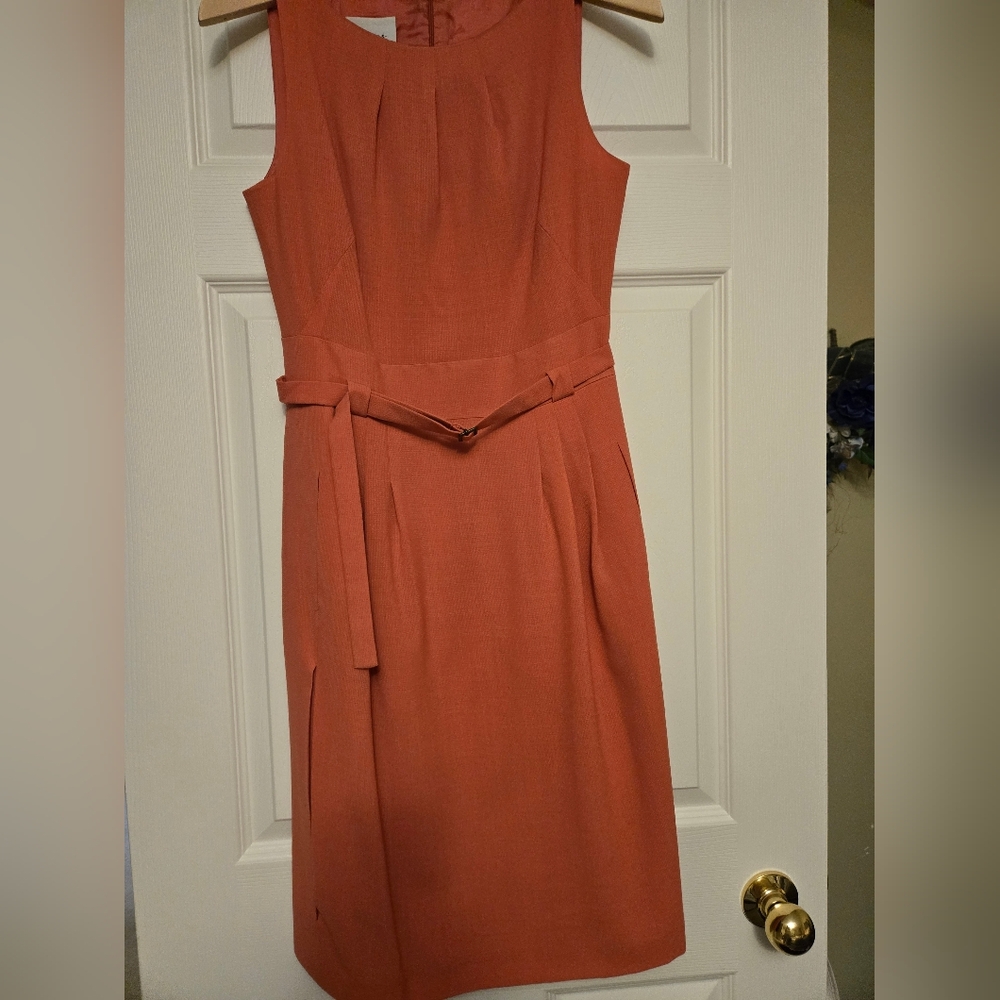 Akris Punto Feminine Midi Dress With Belt